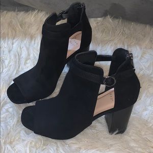 Black ankle boots